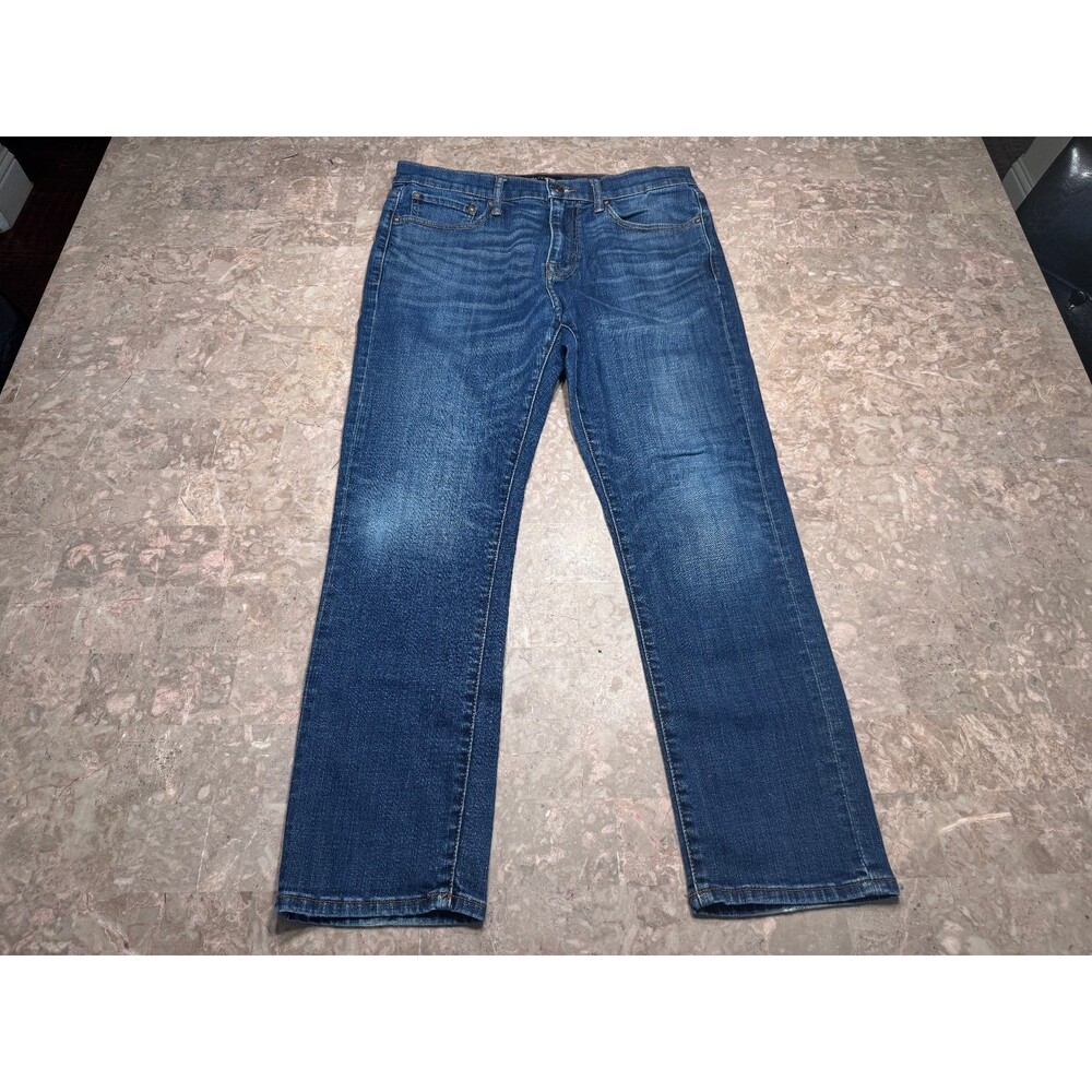 Lucky Brand Men's 410 Athletic Slim Straight Denim Jeans , Actual Size 34x29